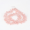 Electroplate Glass Beads Strands X-EGLA-J068-AB04-2