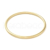 Ion Plating(IP) 304 Stainless Steel Simple Roung Ring Bangles for Women BJEW-F461-01G-G-2