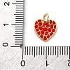 Brass Enamel Charms KK-Q098-23G-A-3