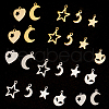 SUNNYCLUE 304 Stainless Steel Stamping Blank Tag Pendants STAS-SC0001-09-4