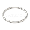 304 Stainless Steel Simple Roung Ring Bangles for Women BJEW-F461-01E-P-2
