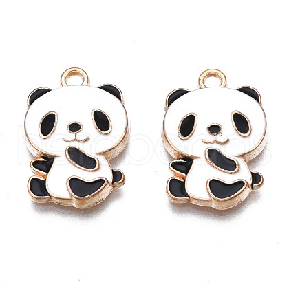 Alloy Enamel Pendants PALLOY-N160-014-1