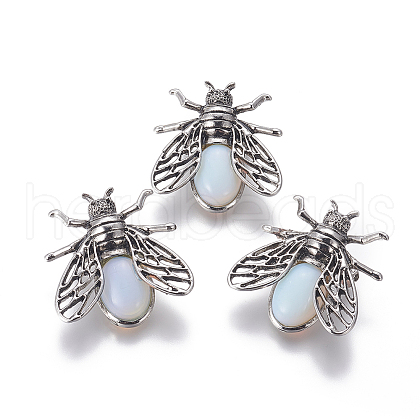 Opalite Brooches G-A176-D12-1-1