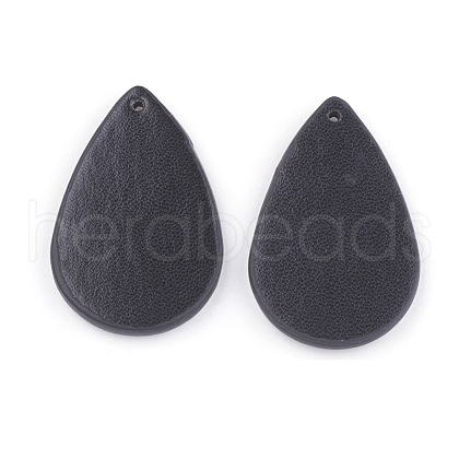 PU Leather Pendants FIND-T020-054B-1