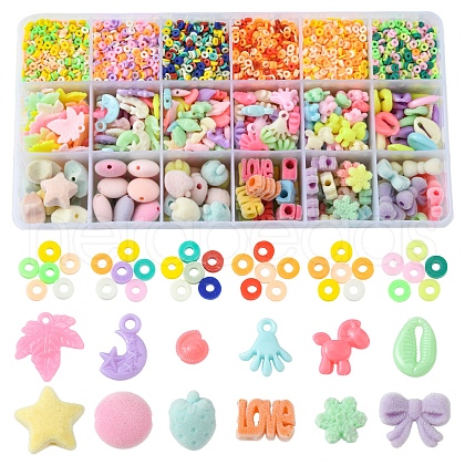 DIY Candy Color Bracelet Making Kit DIY-YW0006-26-1