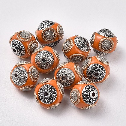 Handmade Indonesia Beads IPDL-R397-19-1