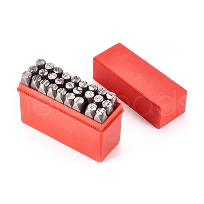 Iron Seal Stamps Set AJEW-WH0001-38B-1