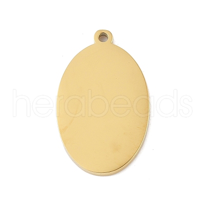 304 Stainless Steel Stamping Blank Tag Pendants STAS-D365-03G-1