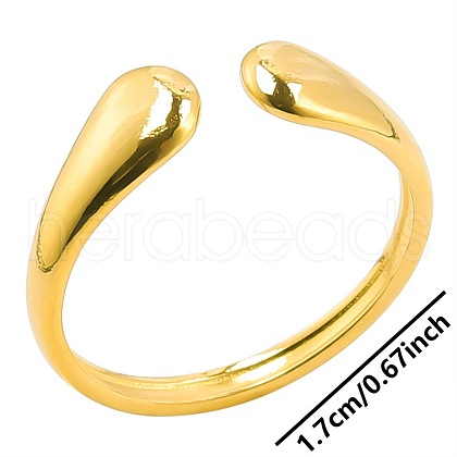 Vintage Stainless Steel Couple Rings UJ2779-2-1