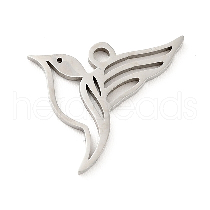 201 Stainless Steel Pendants STAS-E015-05P-1