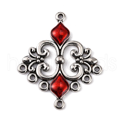 Alloy Enamel Chandelier Component Links ENAM-EA9734Y-2-1
