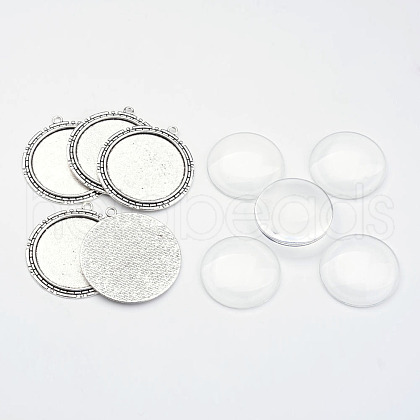 Pendant Making Sets DIY-X0269-04AS-NR-1