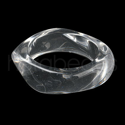 Acrylic Bangle for Women BJEW-M299-01A-1