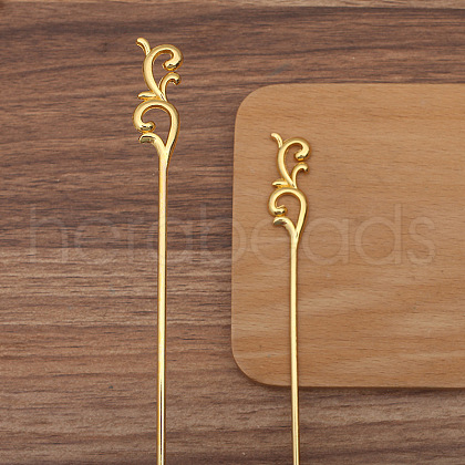 Alloy Flower Hair Sticks PW-WGDBE65-02-1