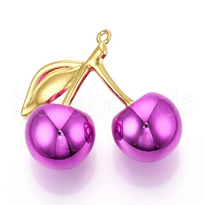 Acrylic & Alloy Big Pendants OACR-N142-08A-1