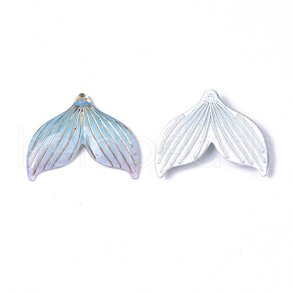 Transparent UV Printed Acrylic  Pendants TACR-S136-001F-1