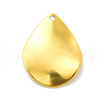 Ion Plating(IP) 201 Stainless Steel Pendants STAS-G296-06G-1