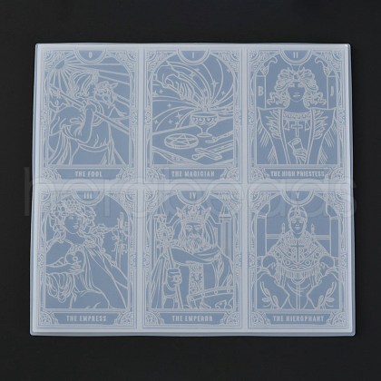 Tarot Cards Silicone Molds DIY-P020-04A-1