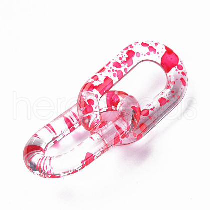 Transparent Acrylic Linking Rings OACR-N009-013B-09-1