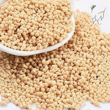 Baking Paint Glass Seed Beads X1-SEED-A033-05G-1