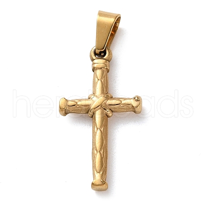 201 Stainless Steel Pendants STAS-U053-07C-G-1