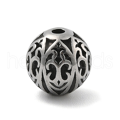 316 Surgical Stainless Steel Beads STAS-S173-06AS-1