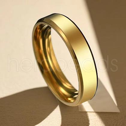 Stainless Steel Finger Rings for Unisex WG3BF6E-06-1