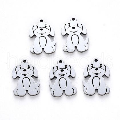 Tarnish Resistant 304 Stainless Steel Pendants STAS-N092-68-1