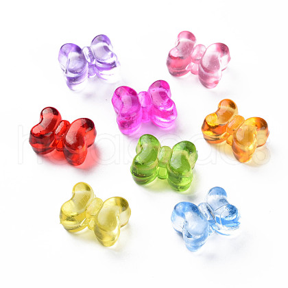 Transparent Acrylic Beads MACR-N013-004-1