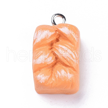 Resin Pendants RESI-K009-10P-1