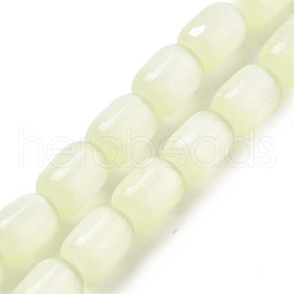 Natural Selenite Beads Strands G-F750-B-05-1