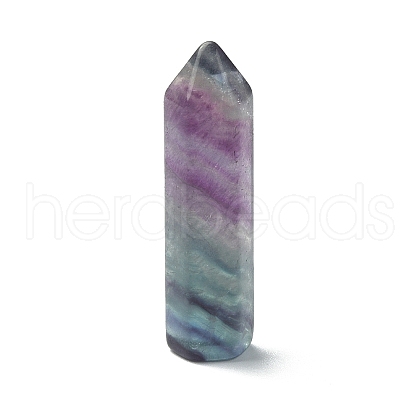 Natural Fluorite Pointed Beads G-YW0001-40-1