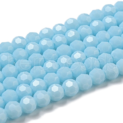 Opaque Glass Beads Stands EGLA-A035-P6mm-D10-1