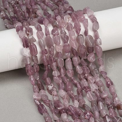 Natural Rose Quartz Beads Strands G-Q060-D11-1