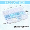 DIY Round ABS Plastic Imitation Pearl Beads Bracelets Making Kits DIY-YW0009-80-2