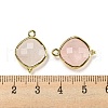 Natural Rose Quartz Pendants G-M431-12G-02-3