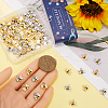 SUNNYCLUE 80Pcs 2 Colors Alloy Enamel Charms ENAM-SC0005-73-3