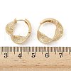 Brass Hoop Earrings EJEW-D320-08G-5