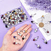 Glass Pearl Beaded Pendant Decorations PALLOY-DC00015-3