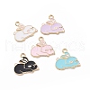 Alloy Enamel Pendants ENAM-G213-22LG-1