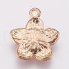 Zinc Alloy Enamel Pendants PALLOY-I124-10G-B-2