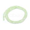 Natural Prehnite Beads Strands G-E411-25-2mm-2