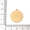 304 Stainless Steel Pendants STAS-C121-37G-3