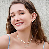 Rabbit Alloy Enamel Stud Earrings FS-WG556BD-01-2
