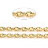 Brass Cable Chains CHC-O001-10G-2