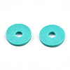 Handmade Polymer Clay Beads CLAY-R067-6.0mm-B34-3