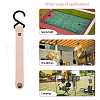 SUPERFINDINGS 5Pcs 5 Colors PU Imitation Leather Hook Hangers FIND-FH0007-19-4