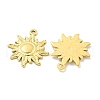 PVD Vacuum Plating 304 Stainless Steel Pendants STAS-L278-88G-2