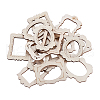Unfinished Wood Piece Decorations WOOD-CJ0001-43-1
