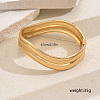 Classic Zinc Alloy Hinged Bangles for Daily Wear UH5837-2-2